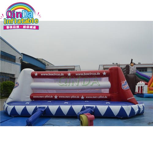 Inflatable Bouncer Jumping Wrestling Ring / Kids Inflatable Boxing Bouncer Games