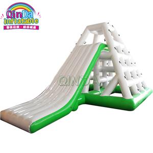 Large Inflatable Water Floating Islands Inflatable Floating Slide