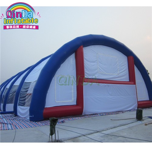 Larger tennis court cover outdoor camping inflatable tent
