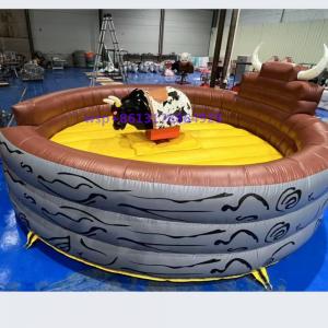 Mechnical Bull with Inflatable Bounce Mat - 副本