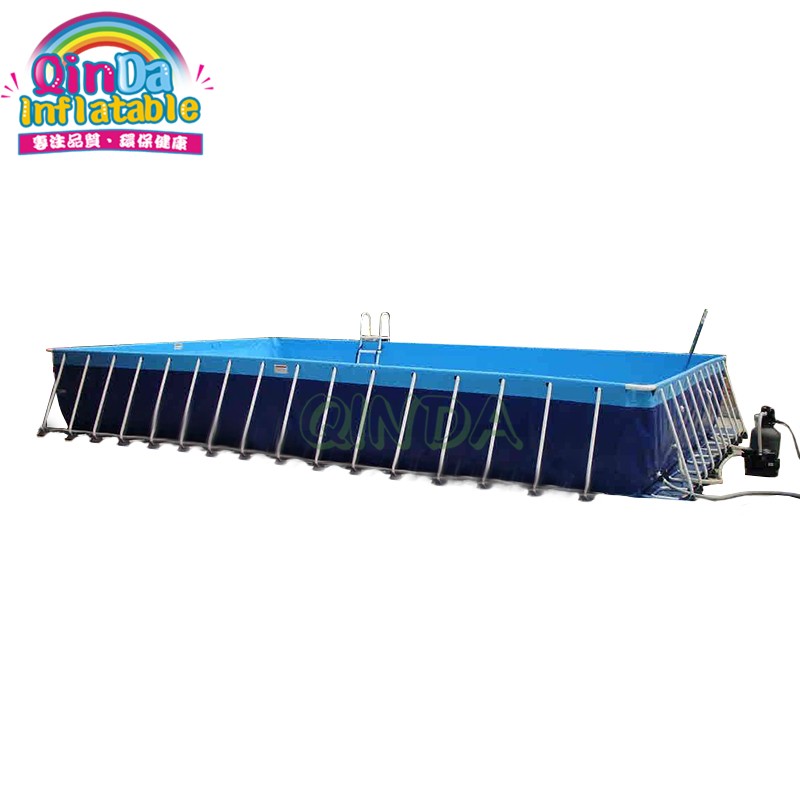 Metal Frame Steel Removable Swimming Pool Above Ground Water Park Pool swimming training pool