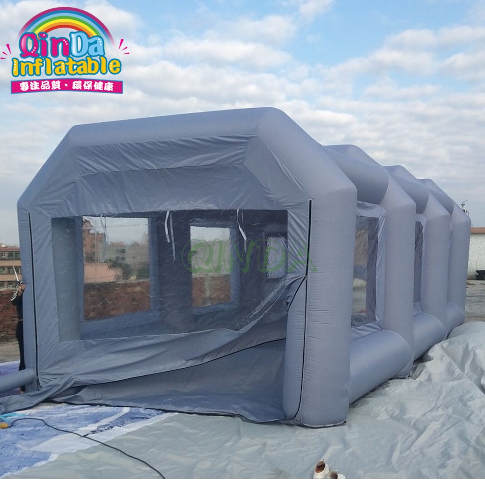 Hot sale mobile inflatable paint booth inflatable spray booth for car cover