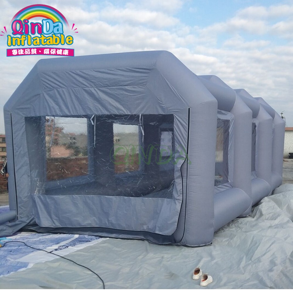 Hot sale mobile inflatable paint booth inflatable spray booth for car cover