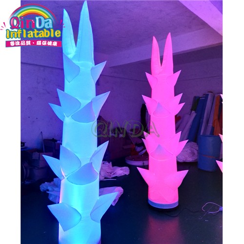 OEM factory custom made inflatable bamboo cone/inflatable tube man/inflatable pillar