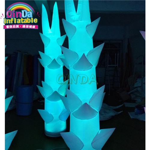 OEM factory custom made inflatable bamboo cone/inflatable tube man/inflatable pillar