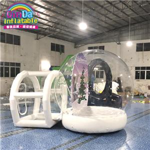 Outdoor Hot Sale Clear PVC Giant Inflatable Snow Globes For Yard