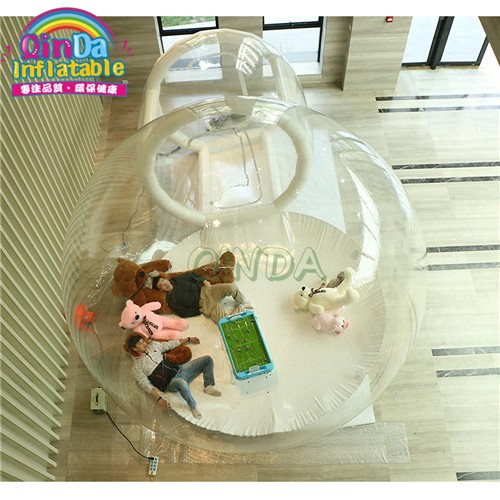 PVC transparent inflatable bubble hotel room as Inflatable Bubble Lodge Tent