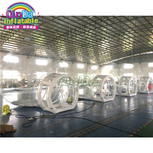 Popular Outdoor Inflatable Clear Bubble Camping Transparent Tent