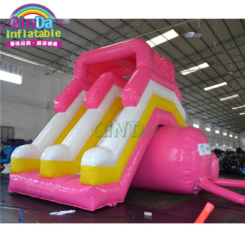 water park used swimming pool slide, penguin inflatable slide for pool