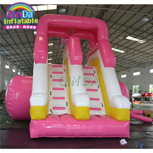 water park used swimming pool slide, penguin inflatable slide for pool