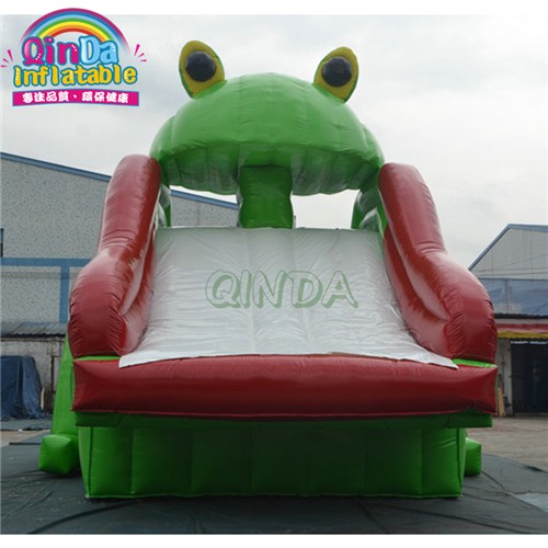 Summer water park swimming pool use climbing pvc children inflatable frog slide