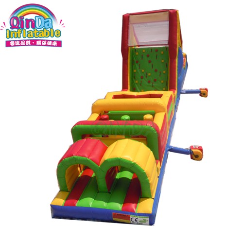 The most popular item inflatable obstacle course racing game for events