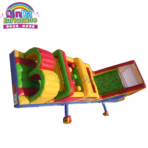 The most popular item inflatable obstacle course racing game for events