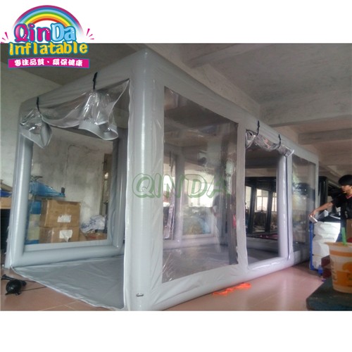 Transparent Showcase Inflatable Vehicle Car Capsule Garage Trade tent