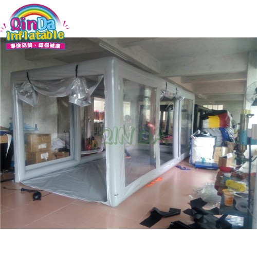 Transparent Showcase Inflatable Vehicle Car Capsule Garage Trade tent