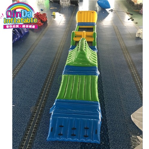 Adult giant slide commercial kids floating obstacle course equipment sport game aquapark price inflatable water park