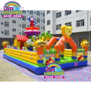 giant amusement park inflatable funcity bounce castle