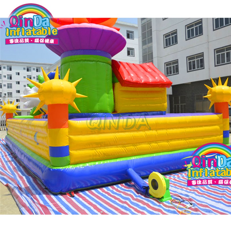 giant amusement park inflatable funcity bounce castle