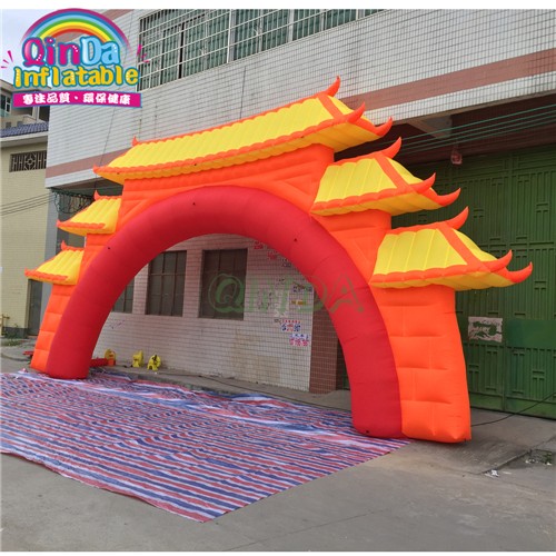 inflatable City wall arch,advertising archway