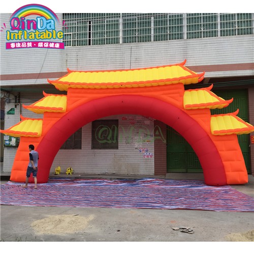 inflatable City wall arch,advertising archway