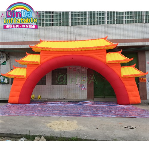 inflatable City wall arch,advertising archway