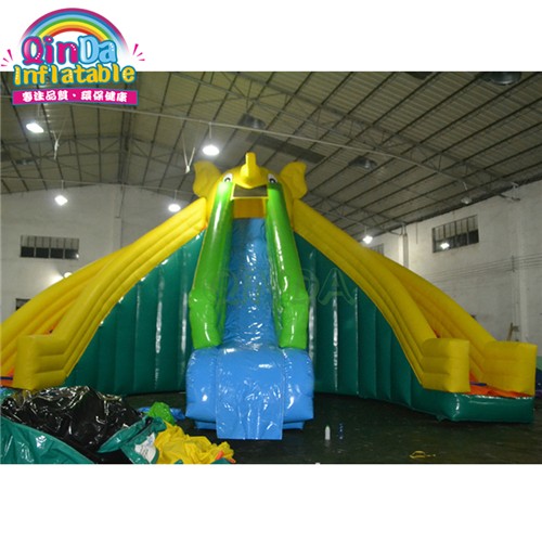 Giant Water Park inflatable elephant slide for swimming pool inflatable slide for kids