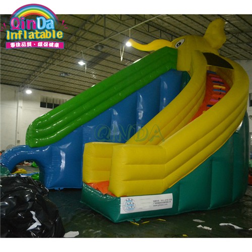 Giant Water Park inflatable elephant slide for swimming pool inflatable slide for kids