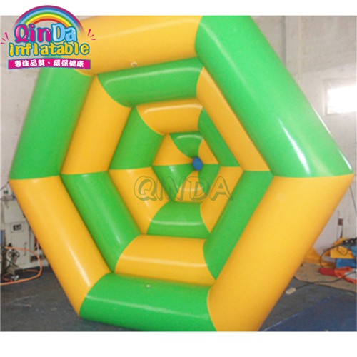 inflatable floating slide on water,water park use inflatable climbing slide for sale