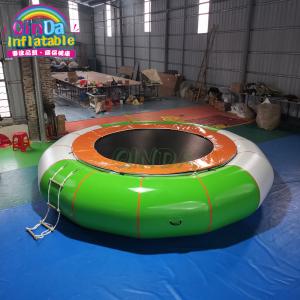 5m inflatable jumping water bag durable inflatable water trampoline with steel