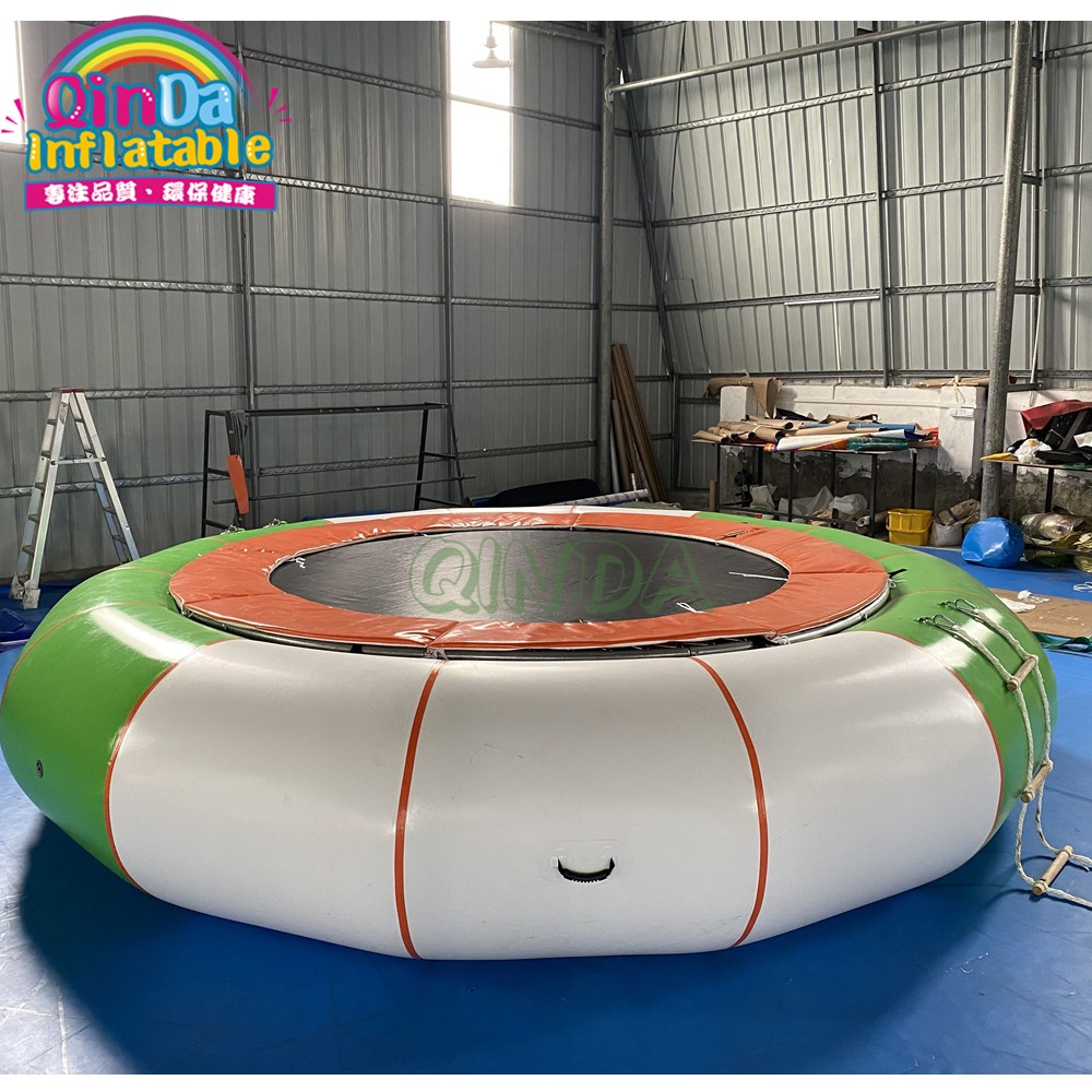 5m inflatable jumping water bag durable inflatable water trampoline with steel