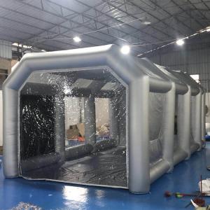 8mx4.5mx3m inflatable paint spray booth Tent Portable Car Workstation for sale