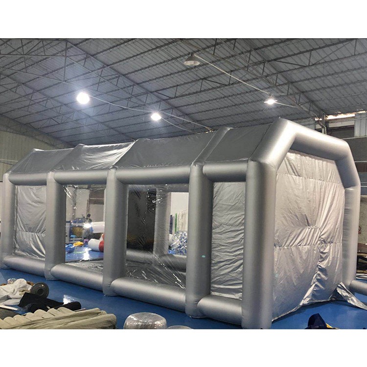 8mx4.5mx3m inflatable paint spray booth Tent Portable Car Workstation for sale