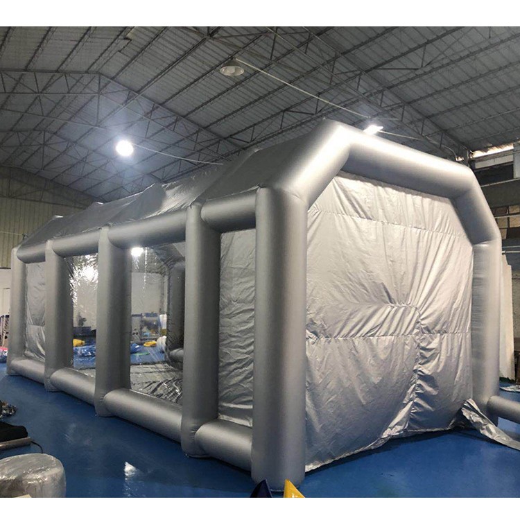 8mx4.5mx3m inflatable paint spray booth Tent Portable Car Workstation for sale
