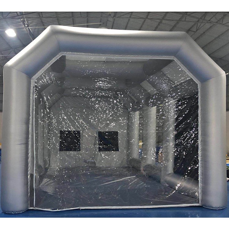 8mx4.5mx3m inflatable paint spray booth Tent Portable Car Workstation for sale