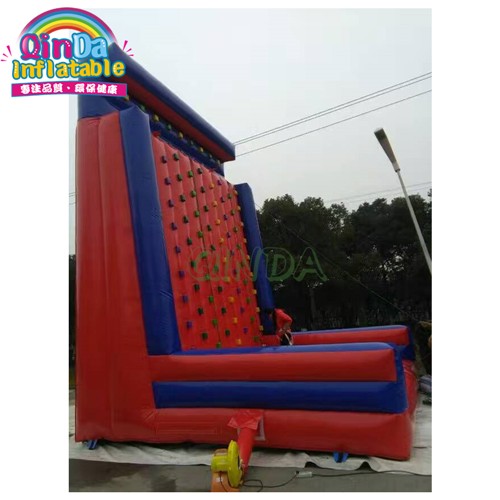 inflatable rock climbing wall for sale from inflatable sports factory