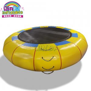 Durable waterproof used water trampoline , sport equipment inflatable water trampoline for sale