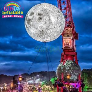 outdoor giant Inflatable globe ball led moon light balls