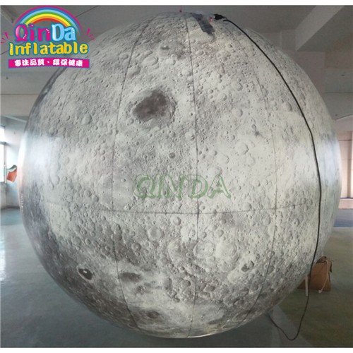 outdoor giant Inflatable globe ball led moon light balls