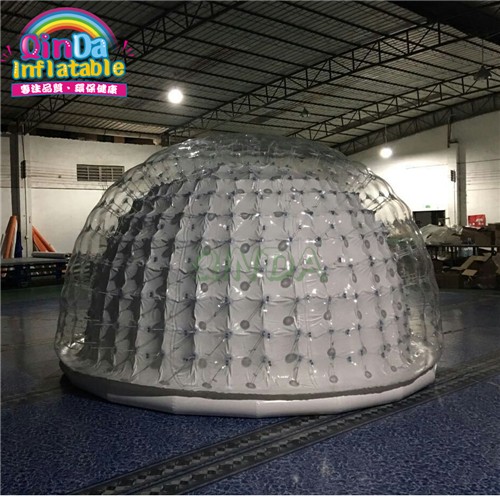 white big inflate dome tents outdoor pvc inflatable igloo
