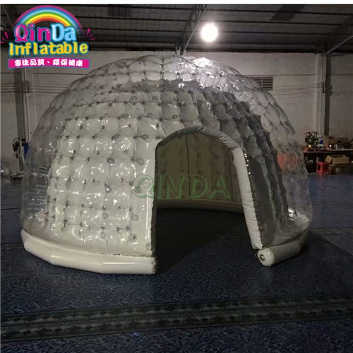 white big inflate dome tents outdoor pvc inflatable igloo